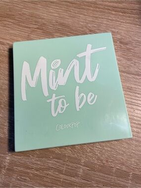 Colourpop Mint to Be palette
